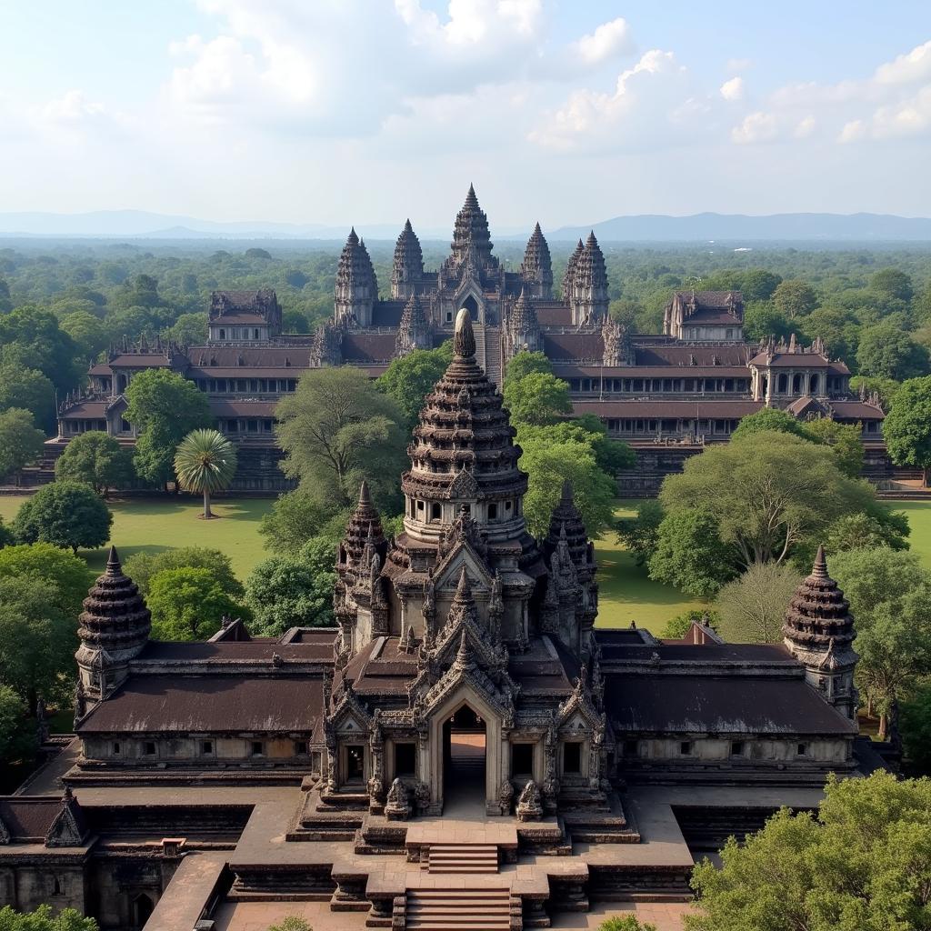 Quần thể Angkor Wat ở Campuchia