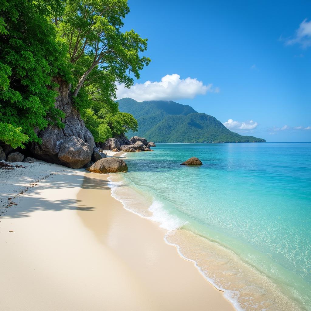 Bãi biển Langkawi Malaysia