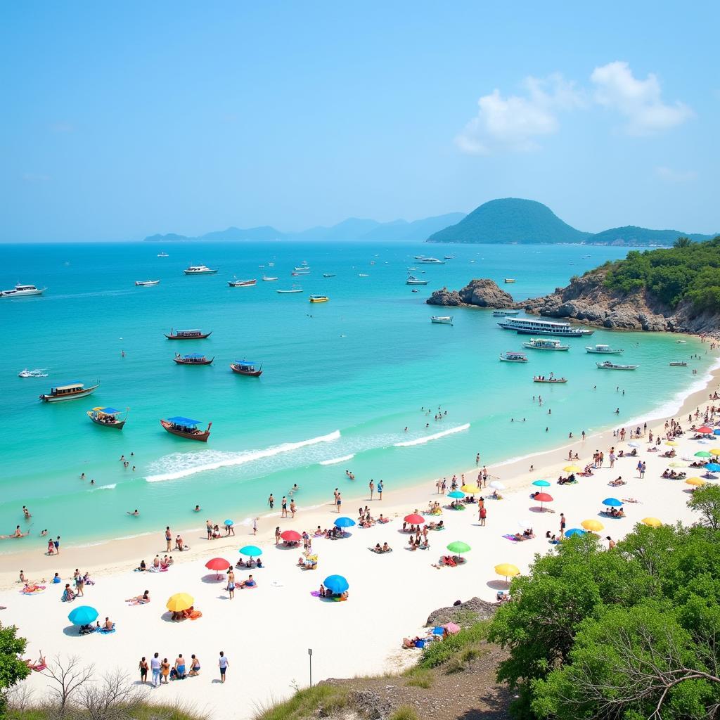 Bãi biển Pattaya Thái Lan