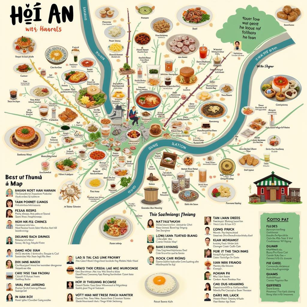 Bản đồ ẩm thực Hội An