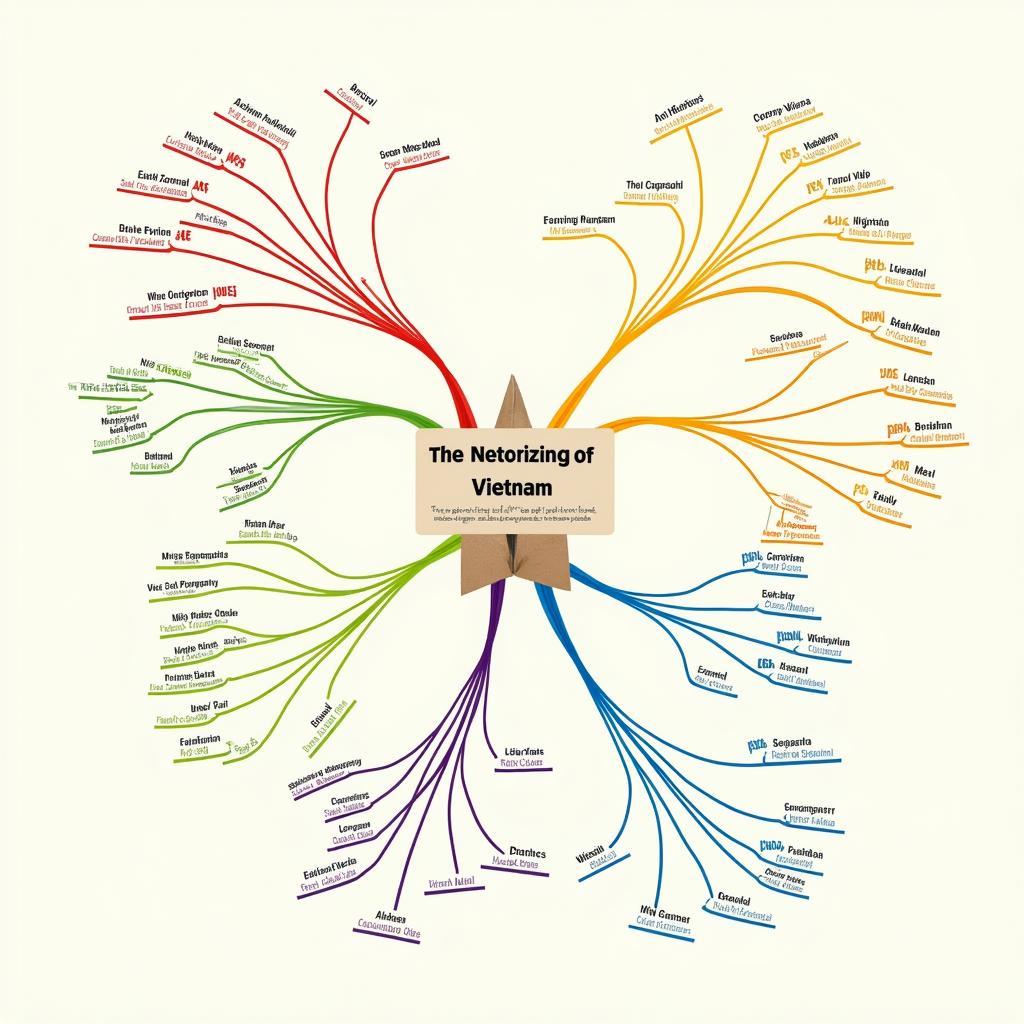 Bản đồ tư duy lịch sử Việt Nam