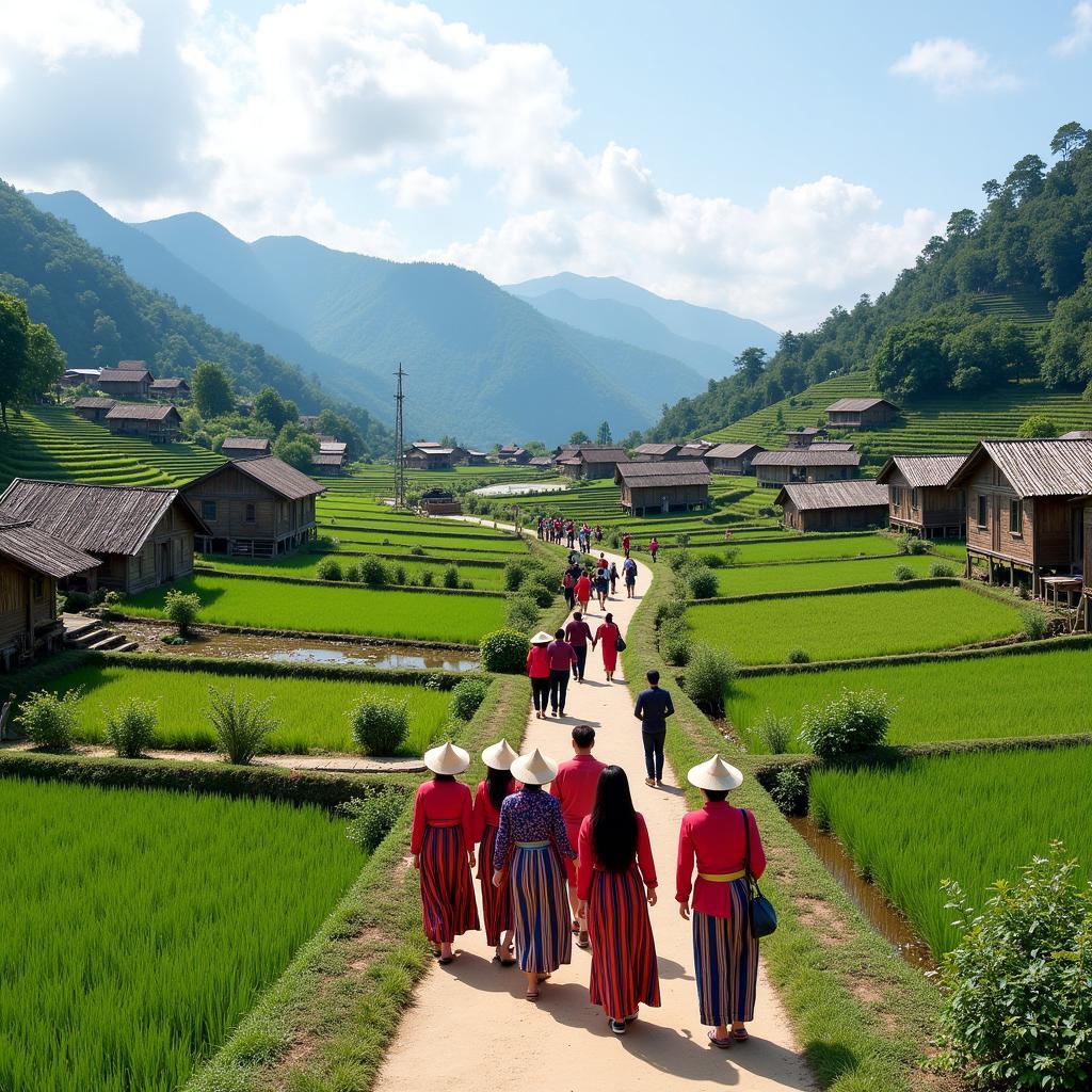 Bản Lác Mai Châu Hòa Bình