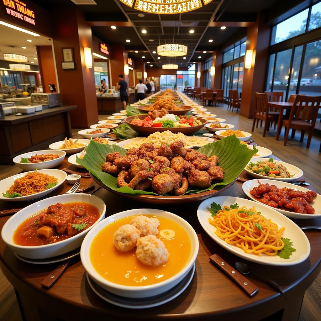 Khám Phá Thiên Đường Ẩm Thực Với Buffet Khu Du Lịch Văn Thánh