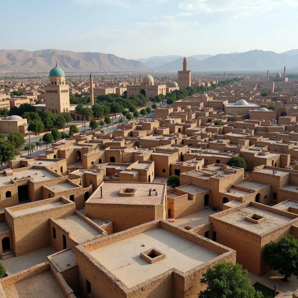 Thành phố Bukhara ở Uzbekistan