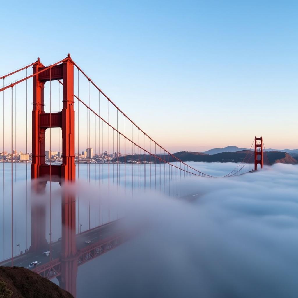 Golden Gate Bridge in San Francisco