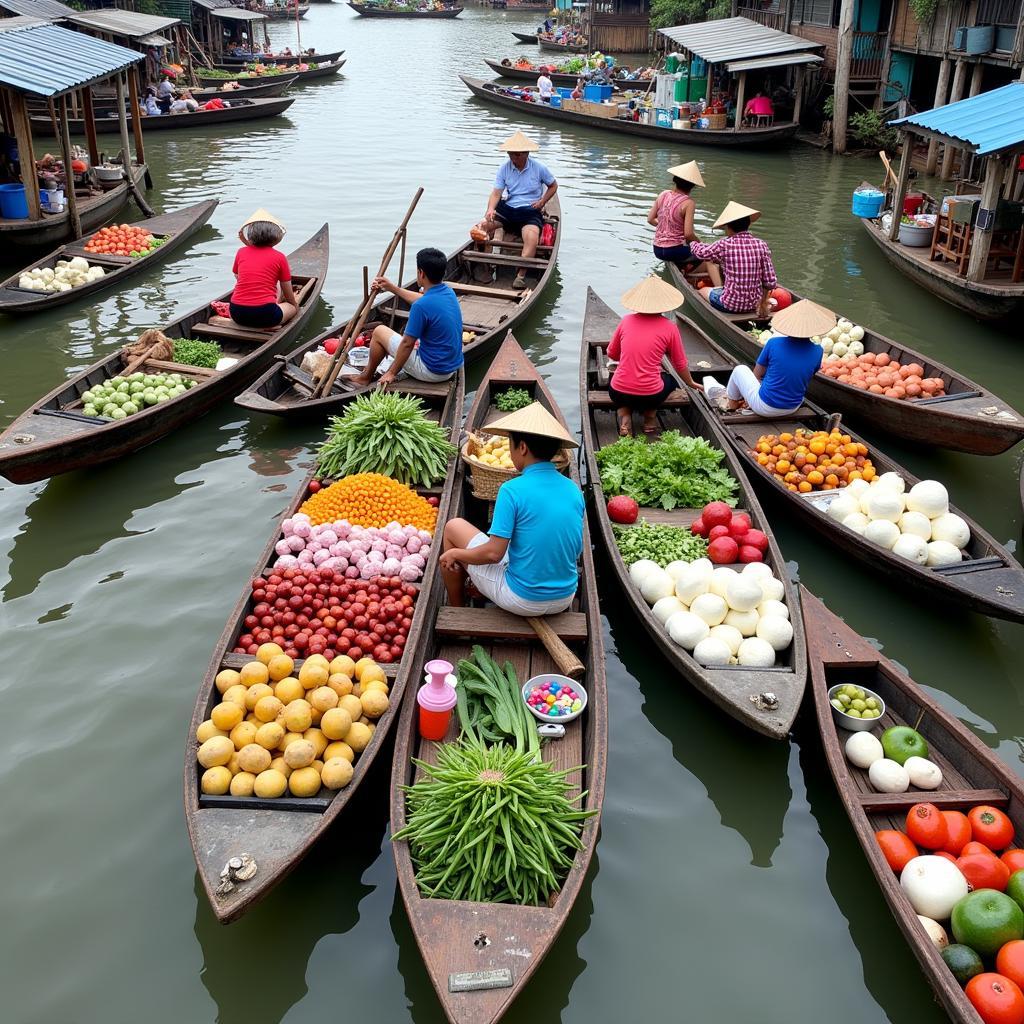 Chợ Nổi Cai Lậy