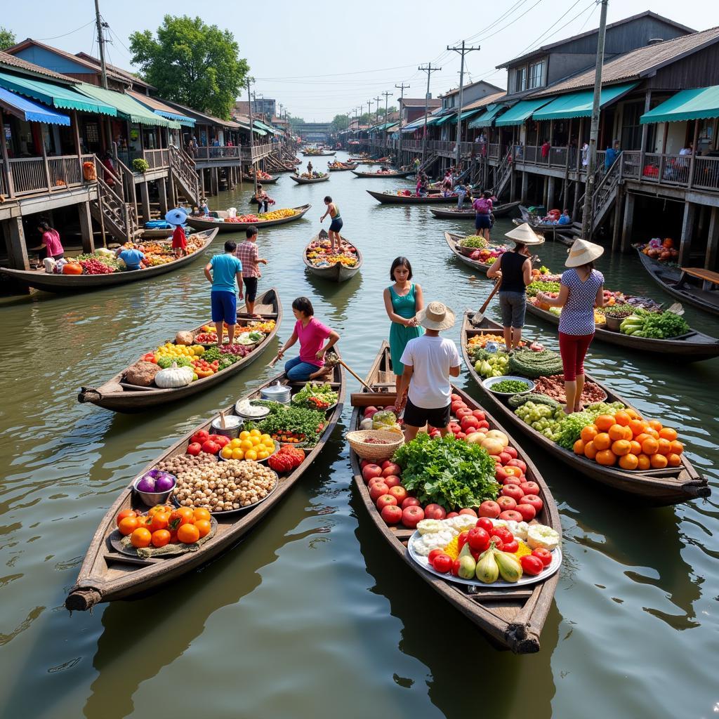 Chợ nổi Cái Răng