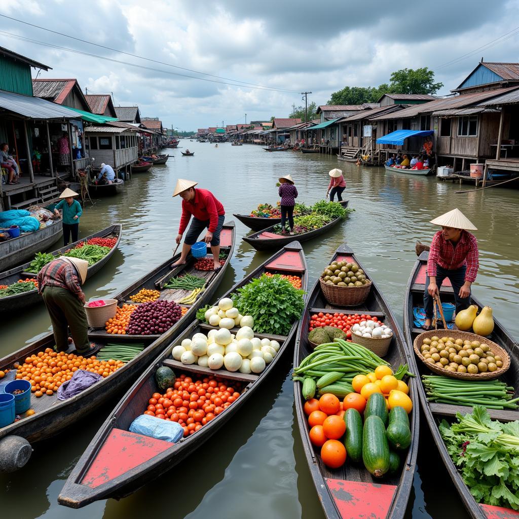 Chợ Nổi Cái Răng Cần Thơ