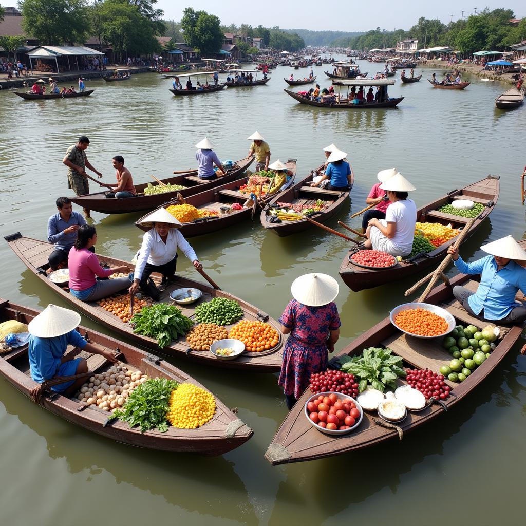 Chợ Nổi Cái Răng Cần Thơ