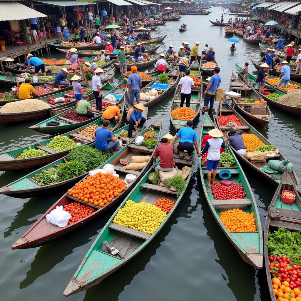 Du lịch Chợ Nổi Cần Thơ