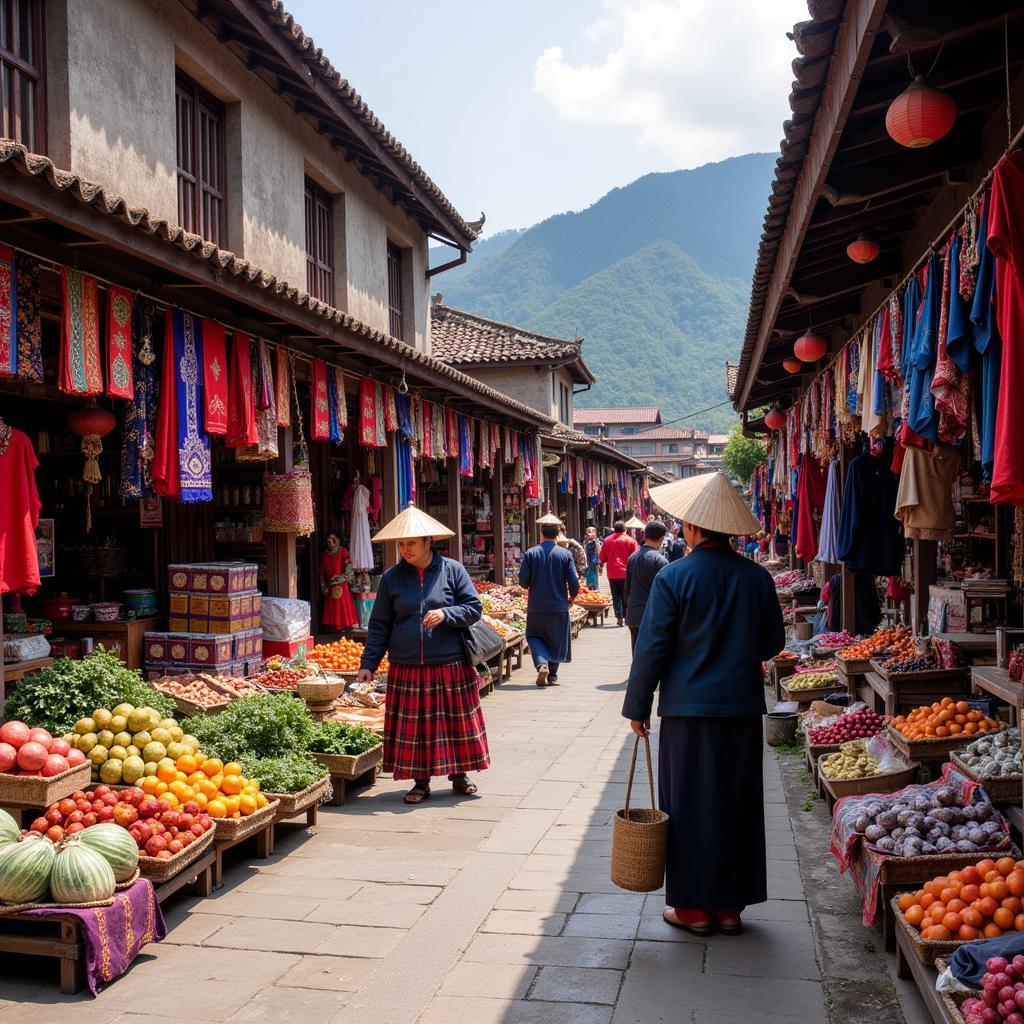 Chợ phiên Đồng Văn Hà Giang nhộn nhịp