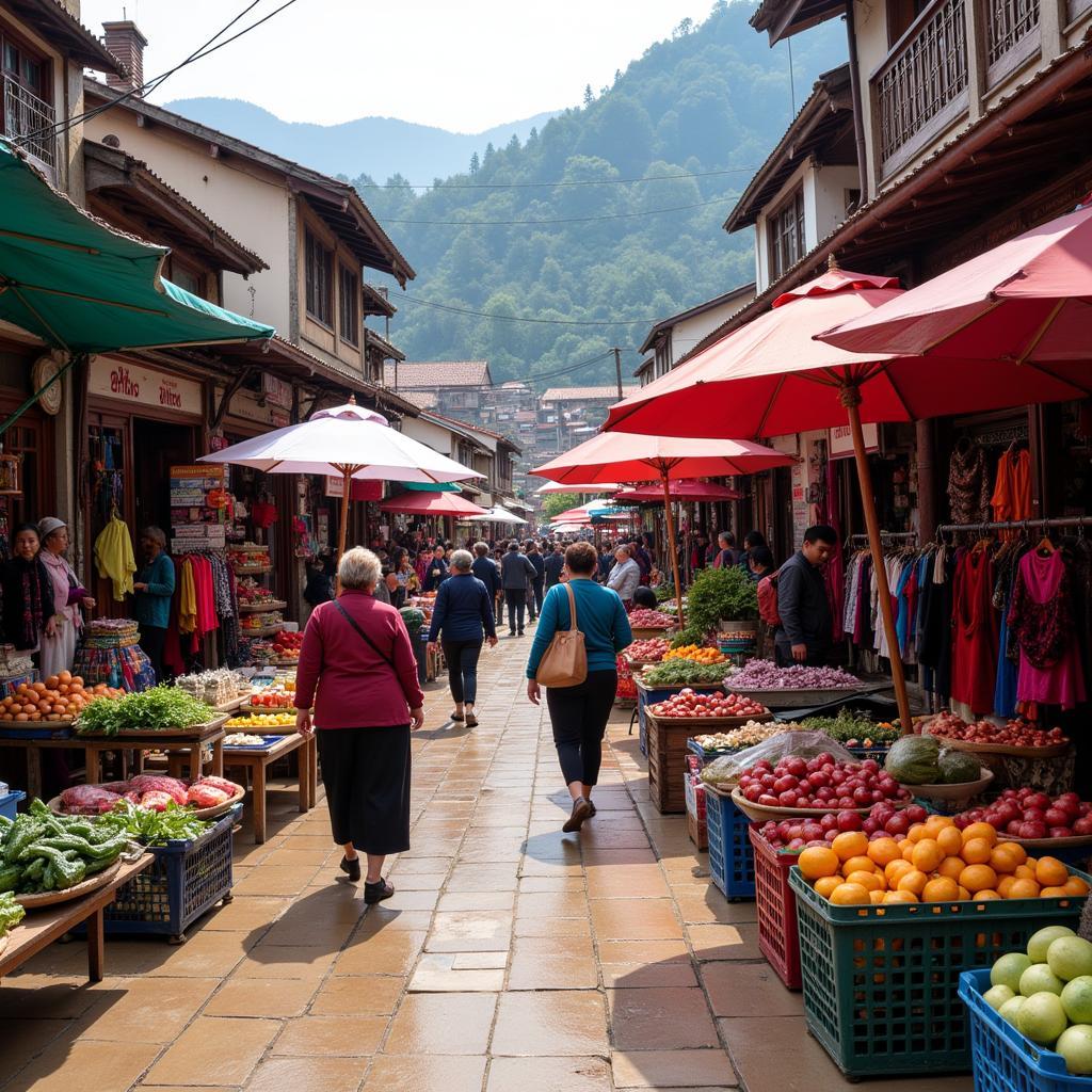 chợ phiên sapa