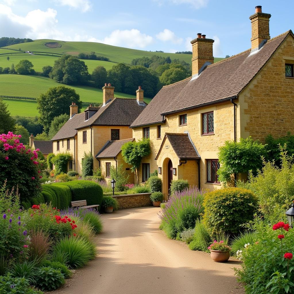 Làng quê Cotswolds Anh Quốc