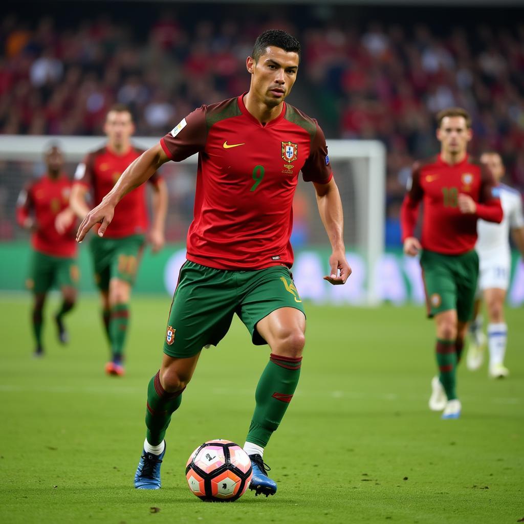 Cristiano Ronaldo Và Đồng Đội Bồ Đào Nha