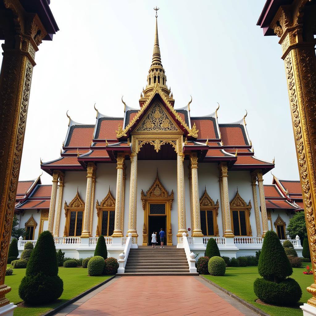 Cung điện Hoàng gia Grand Palace nguy nga tráng lệ tại Bangkok