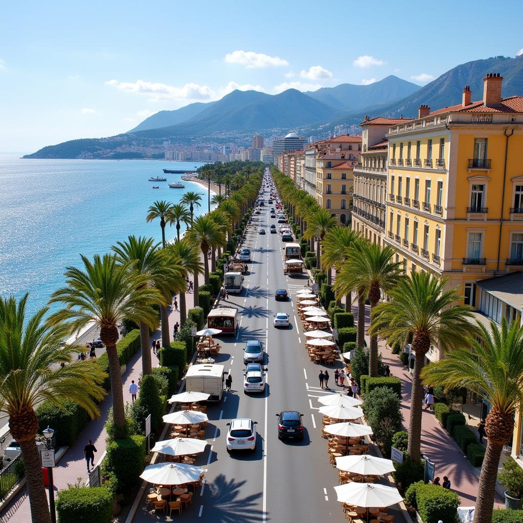 Đại lộ Croisette Cannes