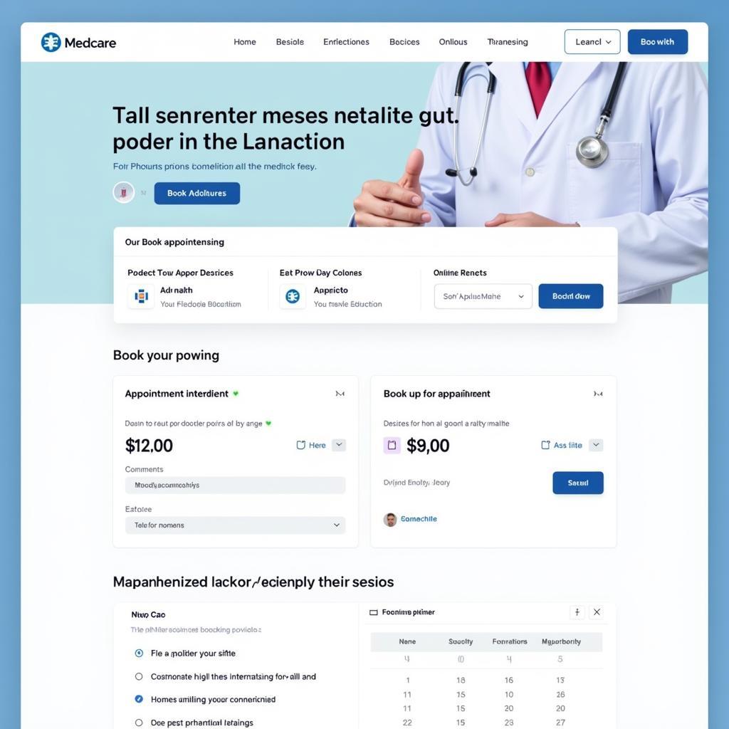 Đặt lịch khám Medcare online