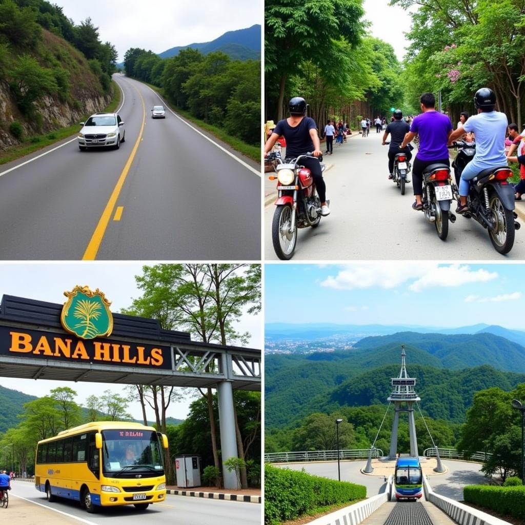 Di chuyển đến Bà Nà Hill tự túc