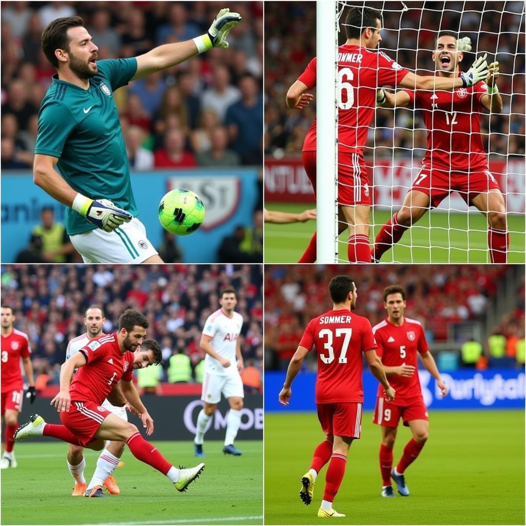 Điểm nhấn trận đấu Euro 2/7: Thủ môn Yann Sommer tỏa sáng