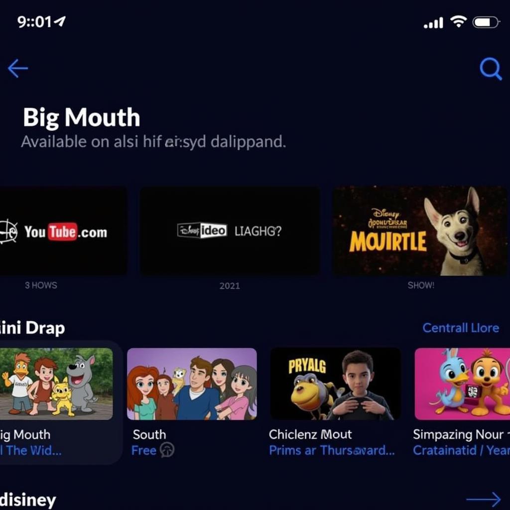 Xem Big Mouth trên Disney+