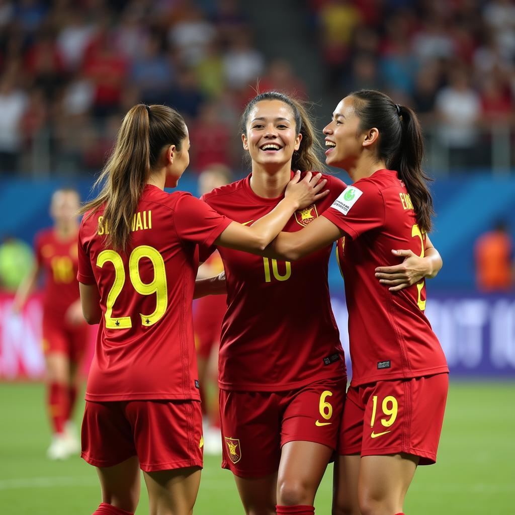 Vietnam women's national football team at Asiad