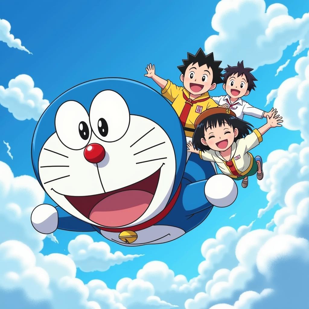 Doraemon, Nobita và những người bạn trên đường đến vương quốc trên mây