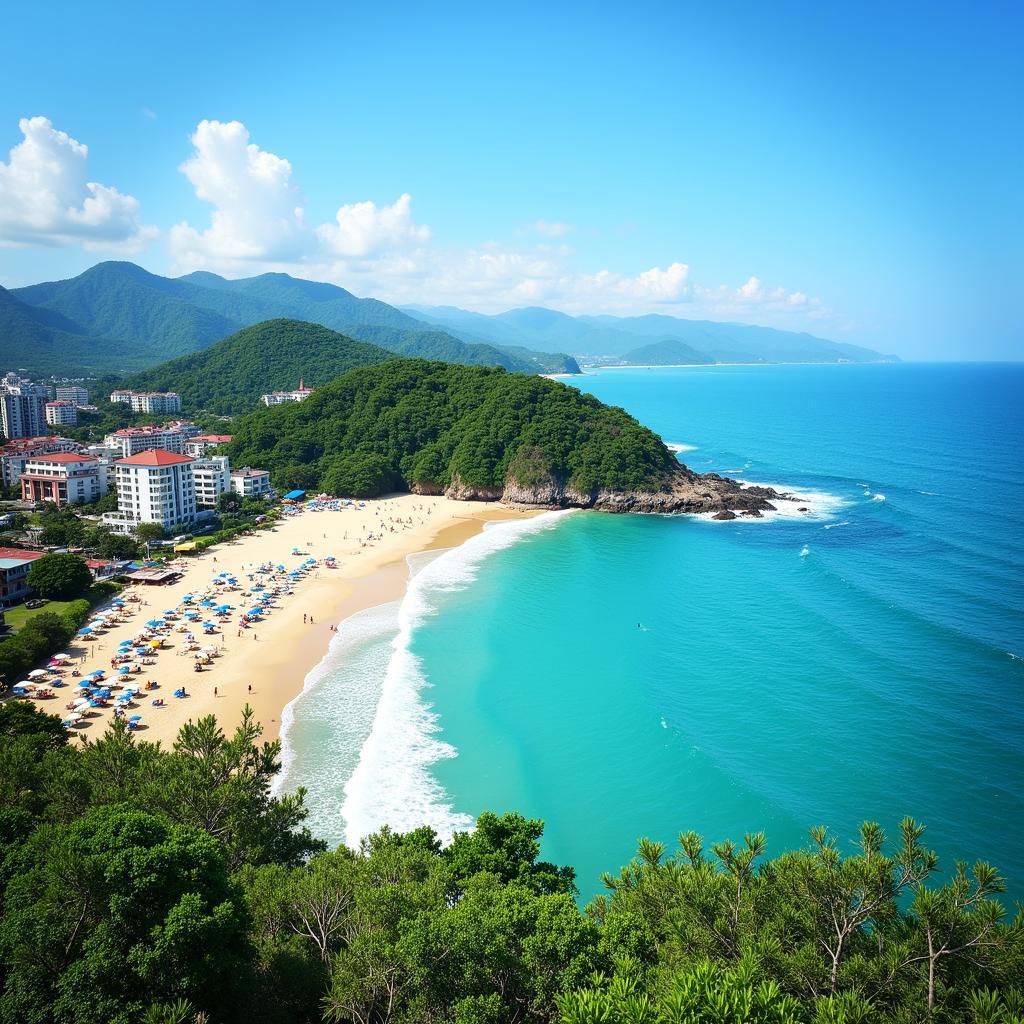 Coastal tourism in Vung Tau