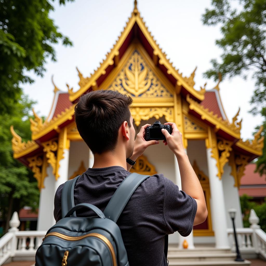 Khám phá ngôi chùa vàng tráng lệ