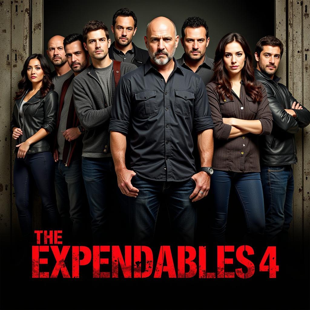 The Expendables 4 movie poster