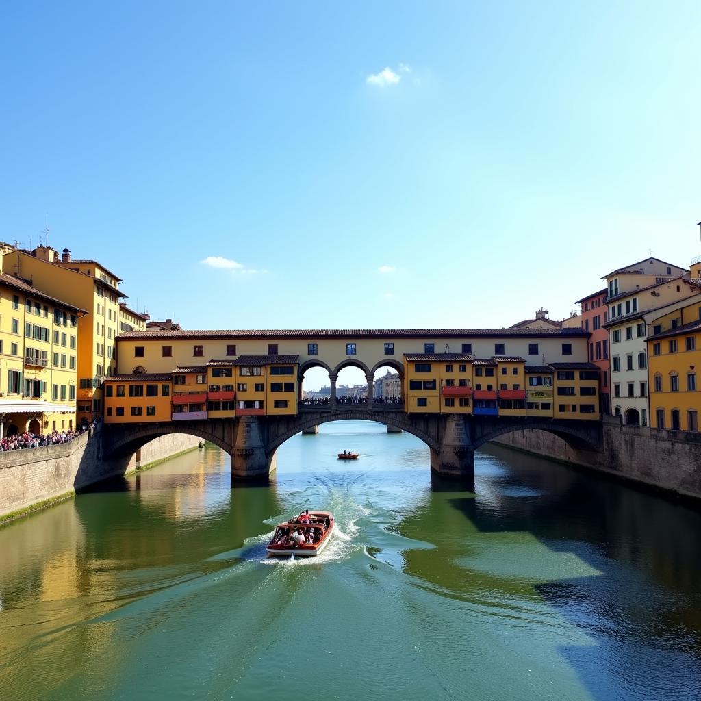 Cầu Ponte Vecchio ở Florence