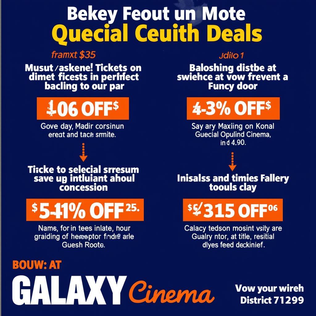 Ưu đãi Galaxy Cinema Quận 7