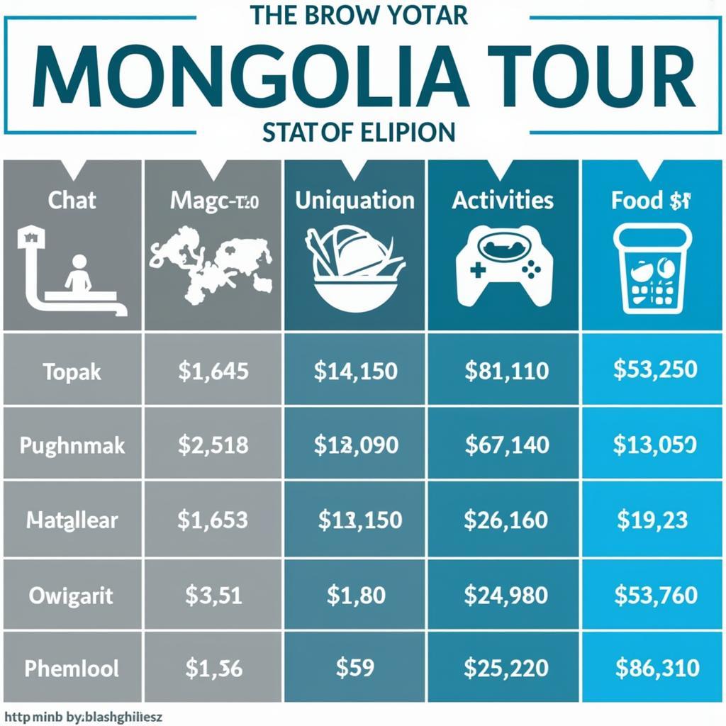 Giải mã giá tour Mông Cổ