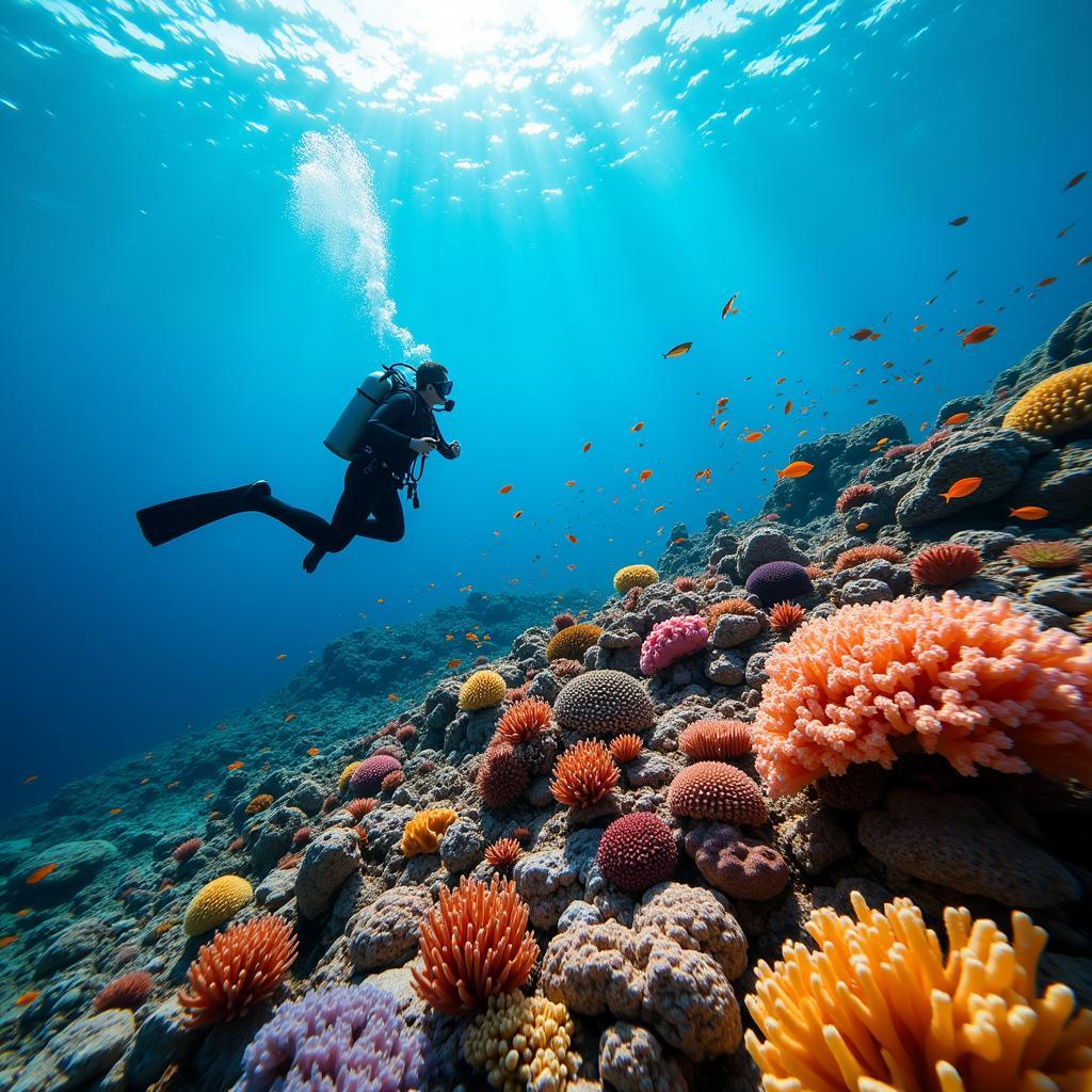 Lặn biển ở Bora Bora