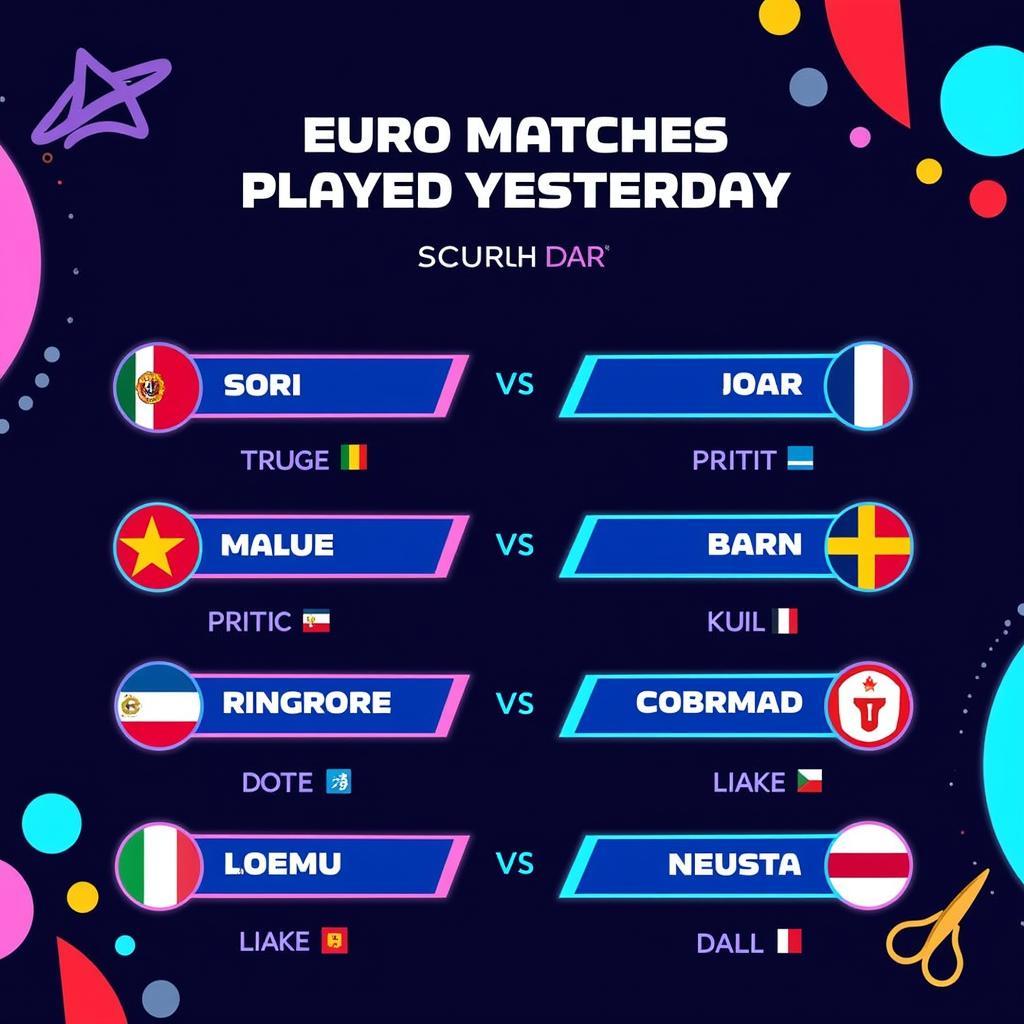 Euro Results Yesterday