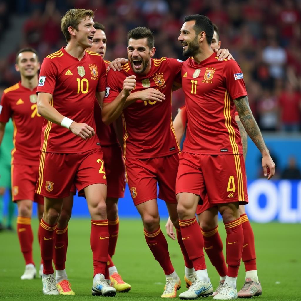 Kết quả trận đấu Euro 2/7: Tây Ban Nha chiến thắng trên chấm luân lưu