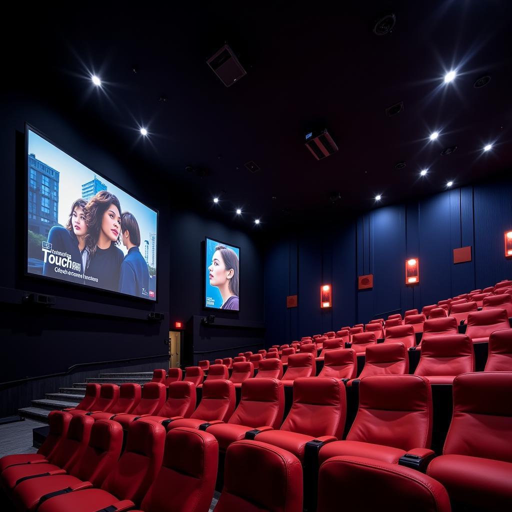 Không gian rạp Touch Cinema Gia Lai