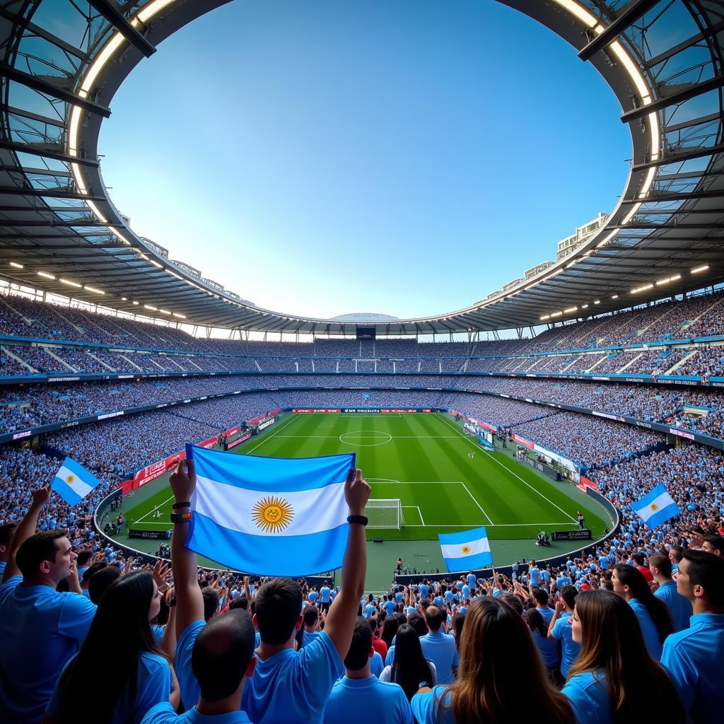 Không Khí Cuồng Nhiệt Tại Lusail Iconic Stadium