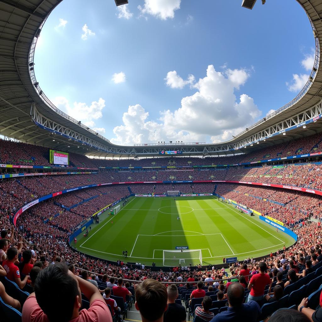 Cổ động viên cuồng nhiệt tại Copa America