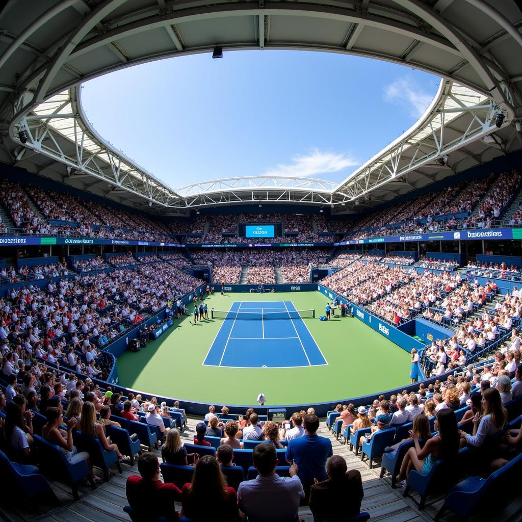 Không khí sôi động tại Australian Open 2021 