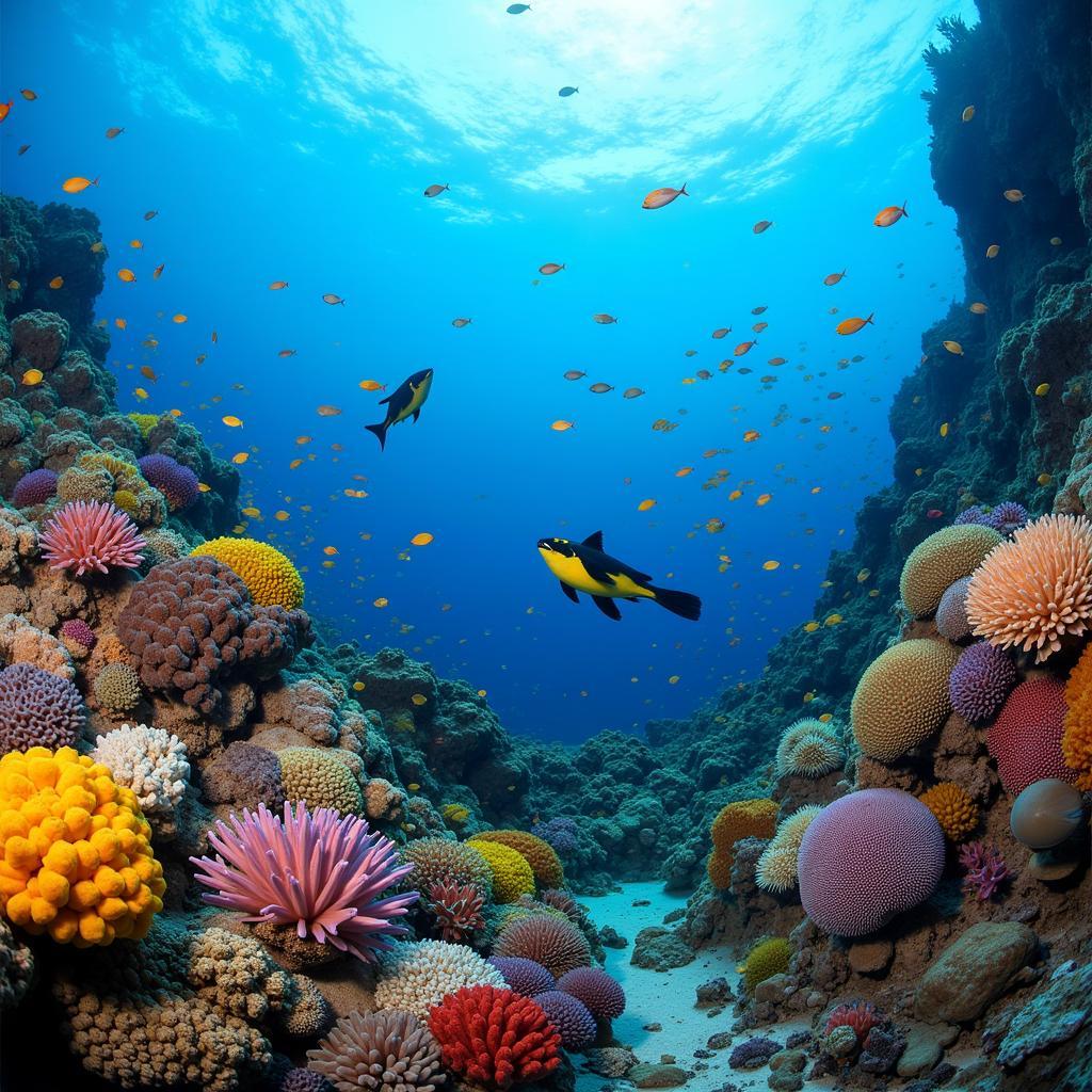 Lặn biển kỳ thú tại Mabul, Malaysia, khám phá rạn san hô và sinh vật biển đa dạng.