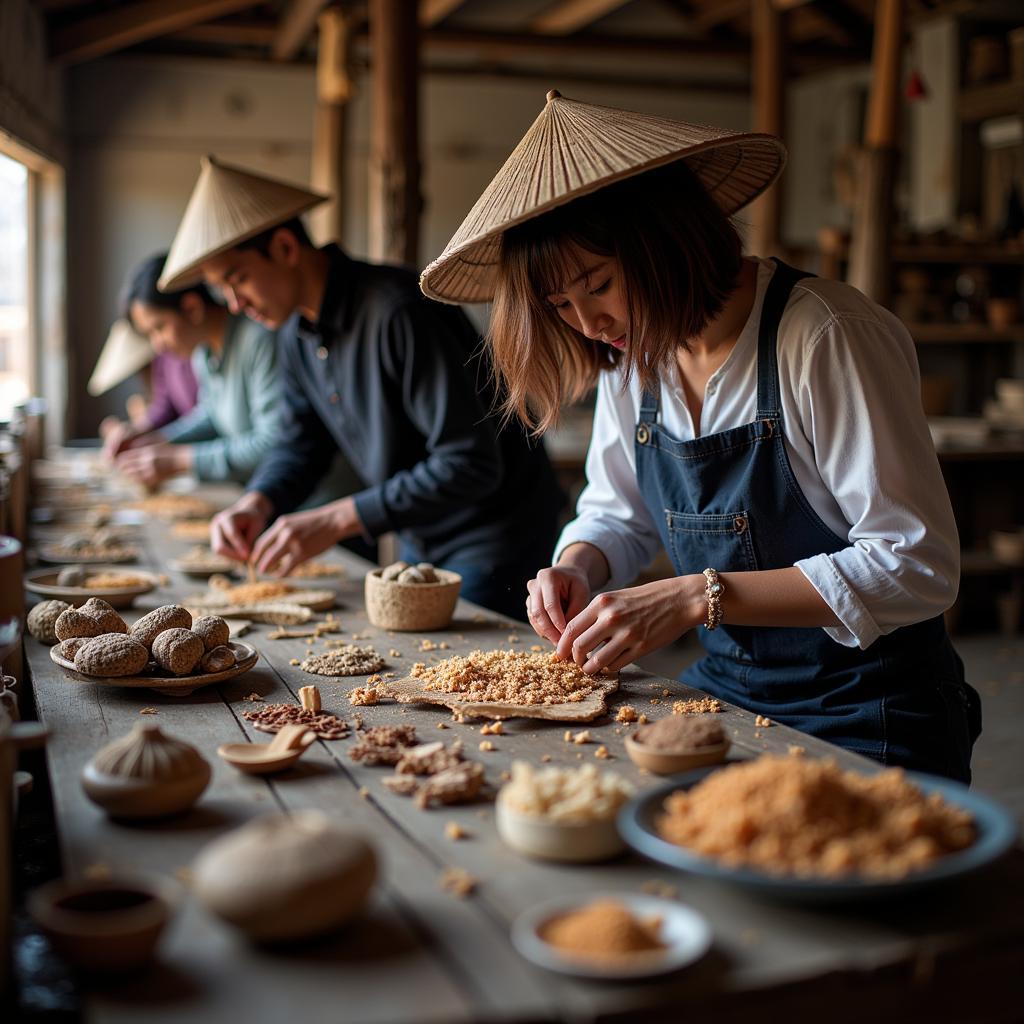 Làng nghề Đất Mũi