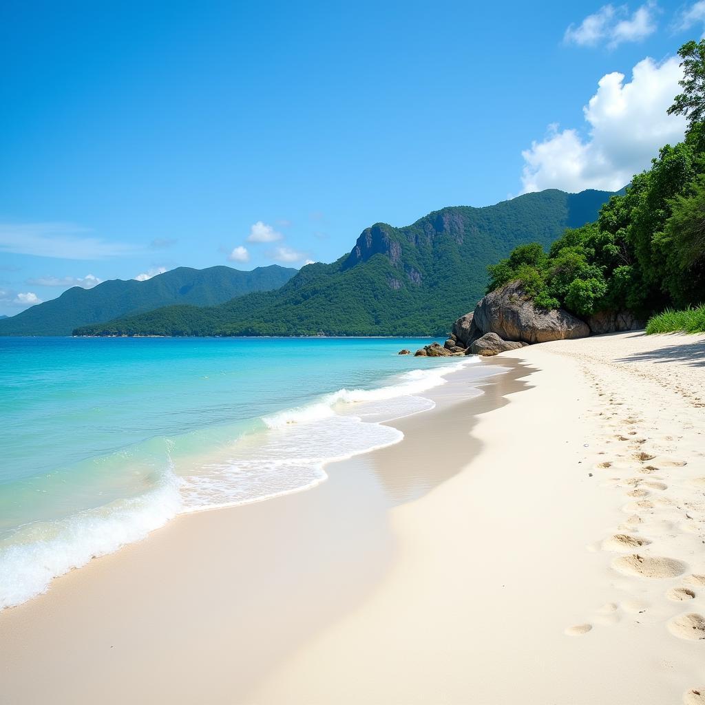 Beautiful beach in Langkawi