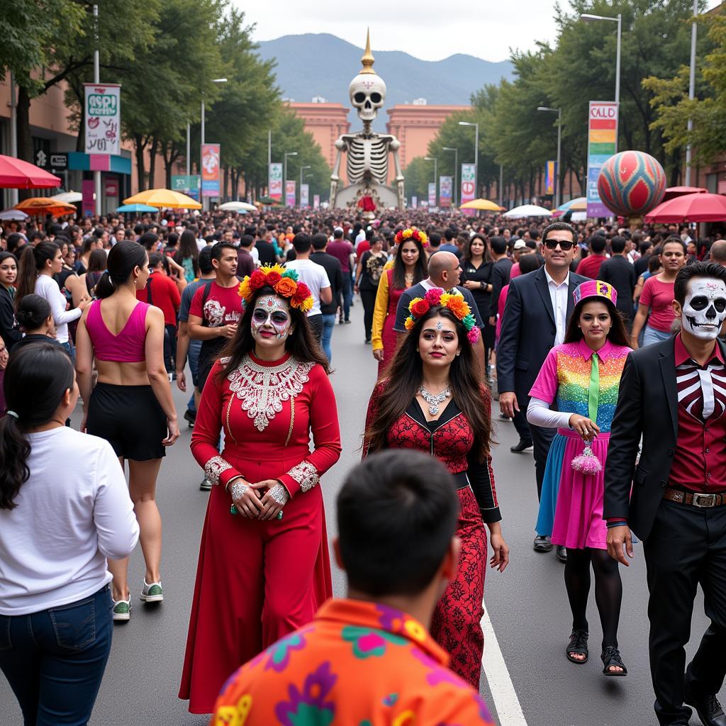 Lễ hội ngày của chết Mexico