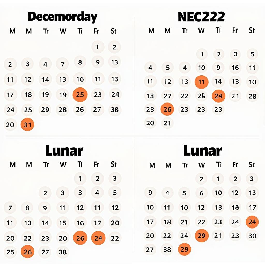 Lịch Âm Dương Tháng 12 Năm 2022: Chi Tiết Nhất