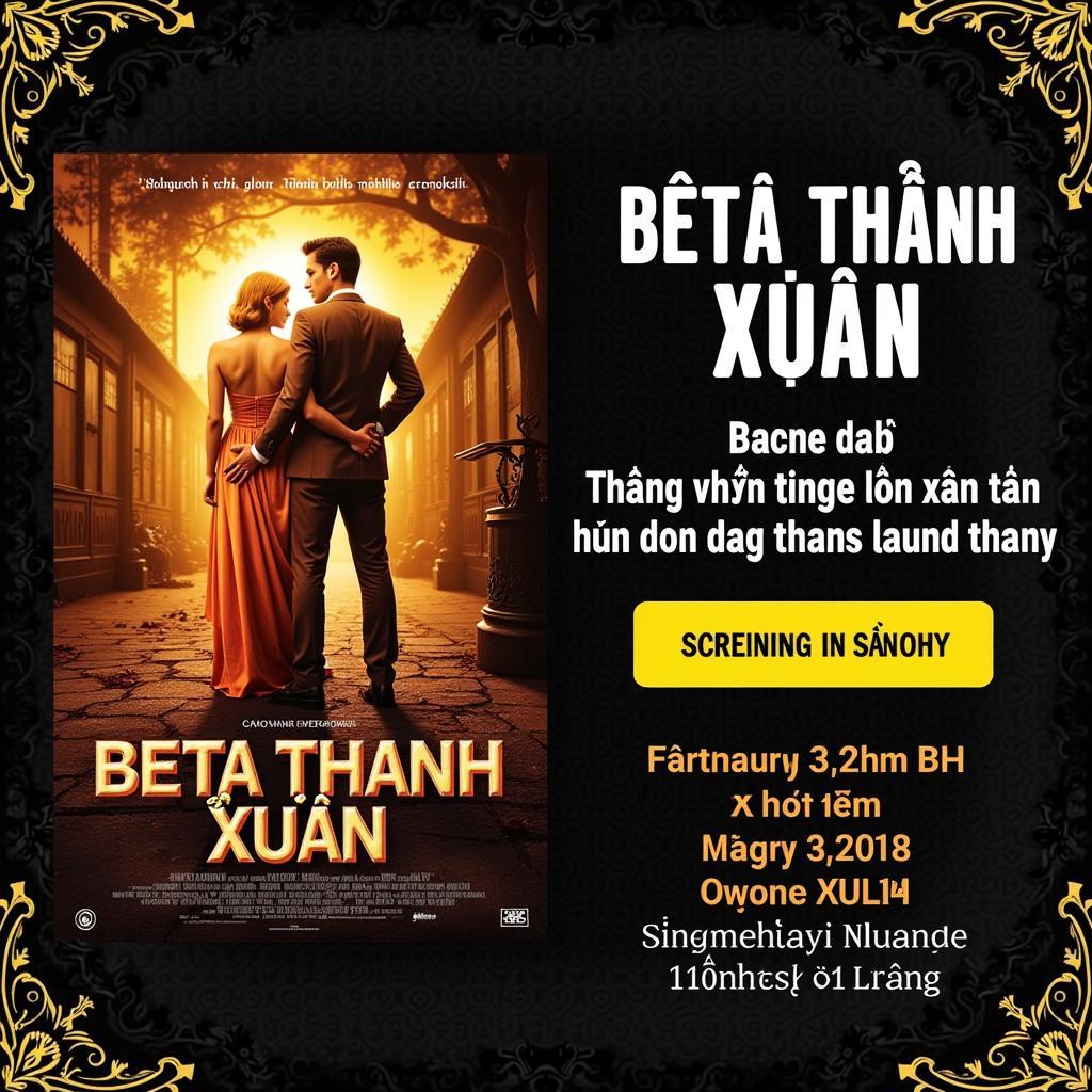 Lịch chiếu phim Beta Thanh Xuân Hà Nội