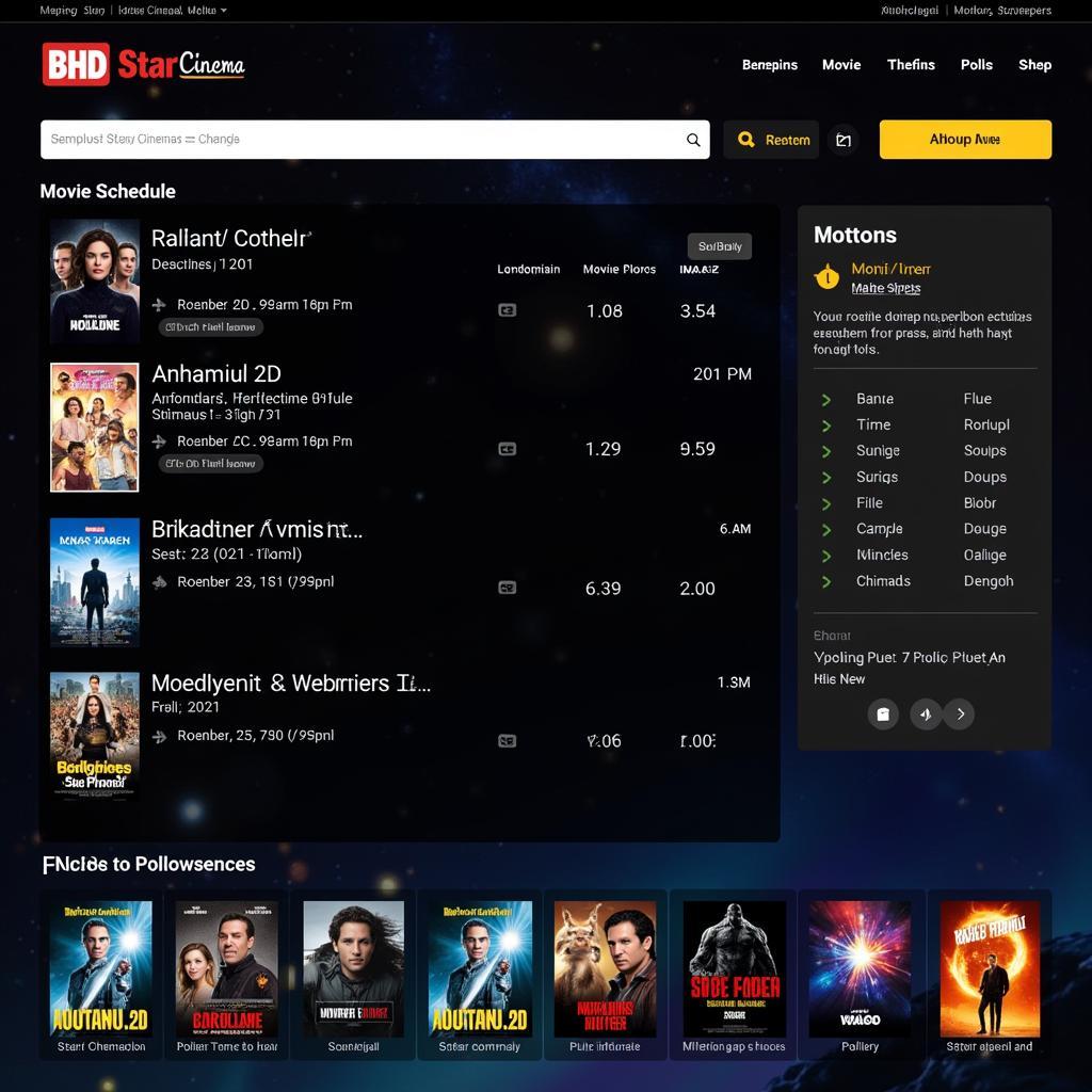 BHD Lịch Chiếu: Nắm Bắt Suất Chiếu Phim Mới Nhất Dễ Dàng