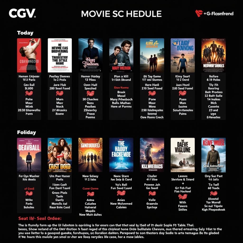 Lịch Chiếu Phim Ở CGV IPH