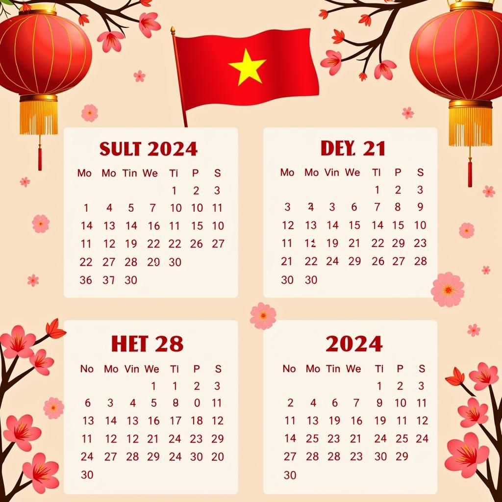 Lịch Nghỉ Tết 2024