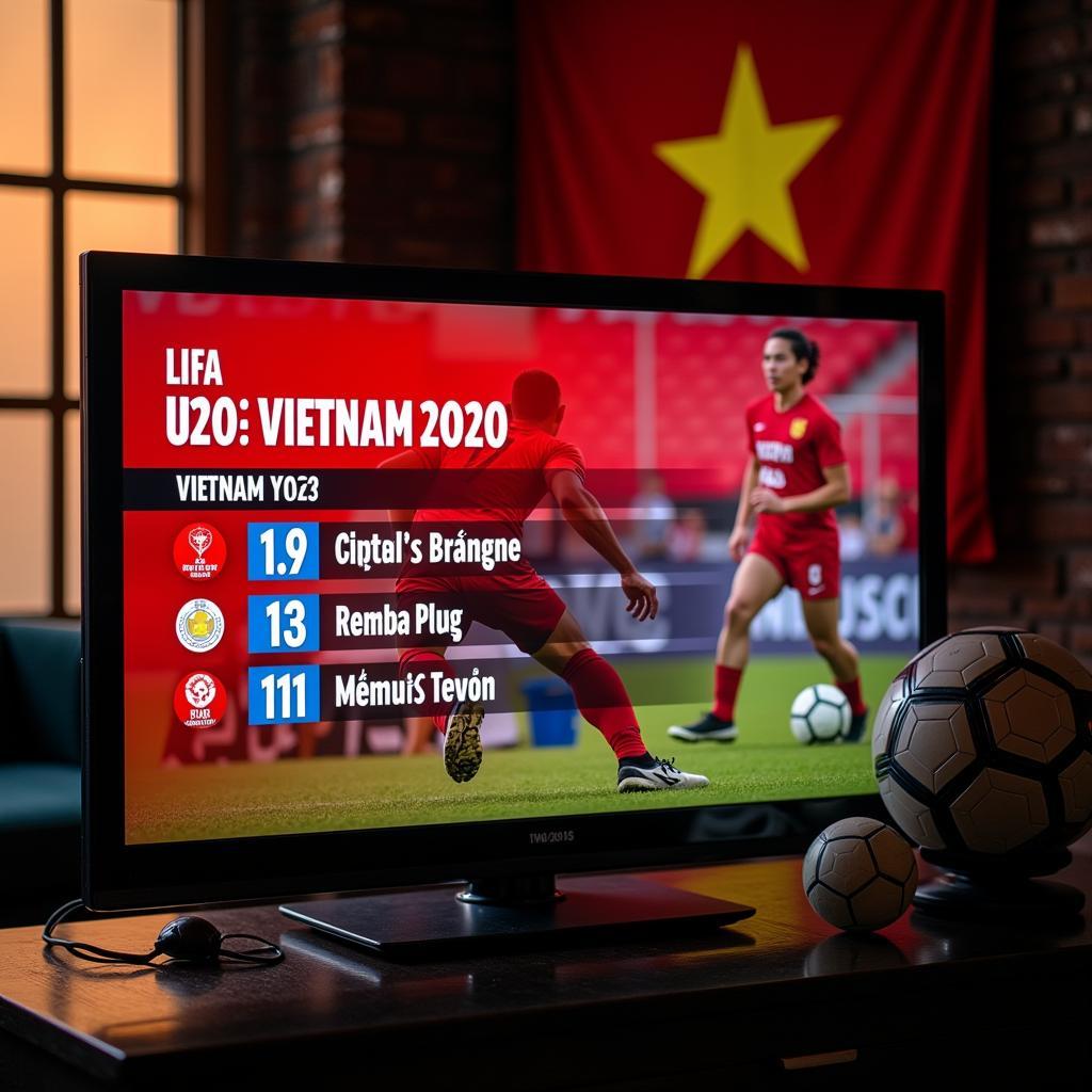 Lịch Phát Sóng U20 Việt Nam