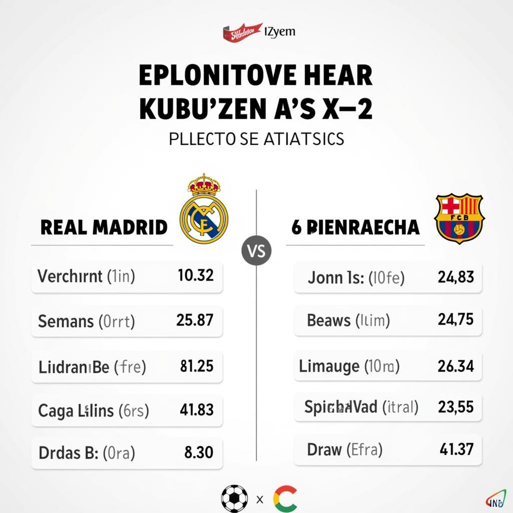 Lịch Sử Đối Đầu Real Madrid Barcelona